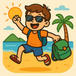 Ferien vom 17. Juli bis zum 2. September